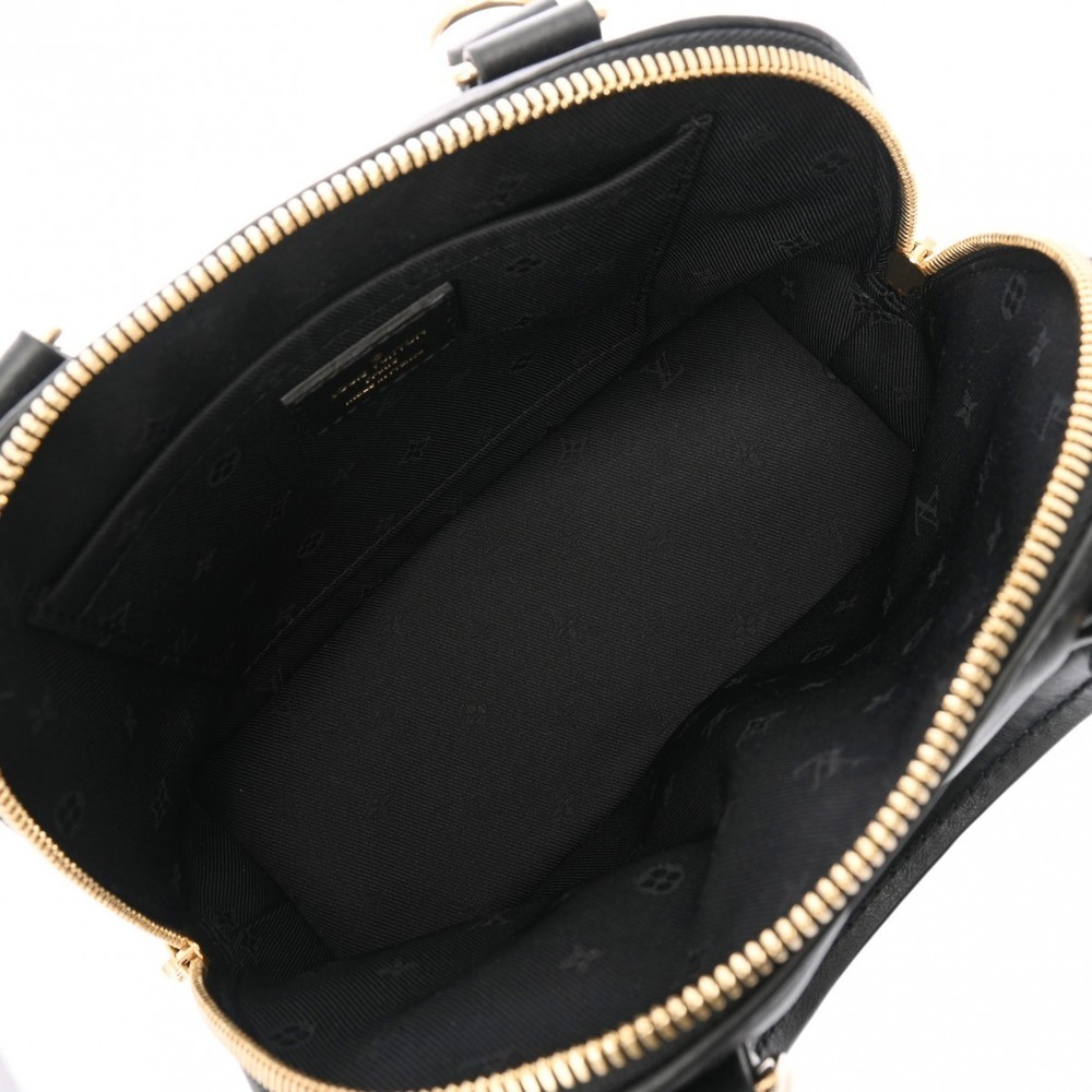 Louis Vuitton Alma Soft BB Black Calf Handbag Bag Back - Picture 12 of 15
